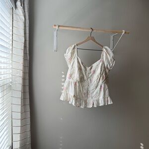 UNIVERSAL THREAD FLORAL BLOUSE